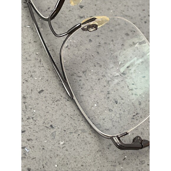 Marchon Autoflex 17 Aviator Eyeglasses Frames ONLY 55-17-140 Flexon Steel grey - Picture 12 of 13